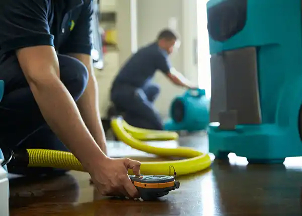water damage restoration service Mullens